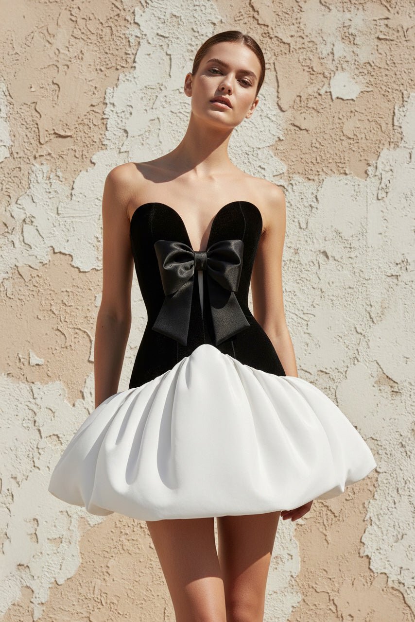 BLACK & WHITE DRESSES - SHE IS ME
