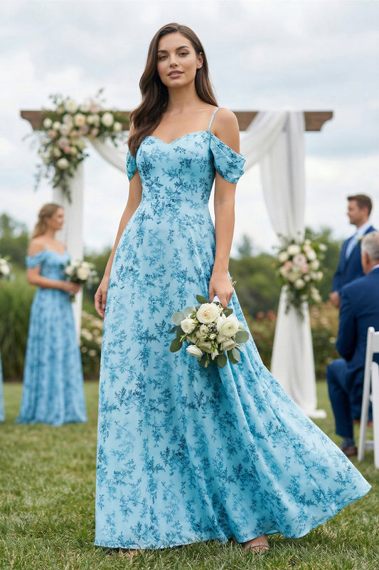 FLORAL BRIDESMAID DRESSES