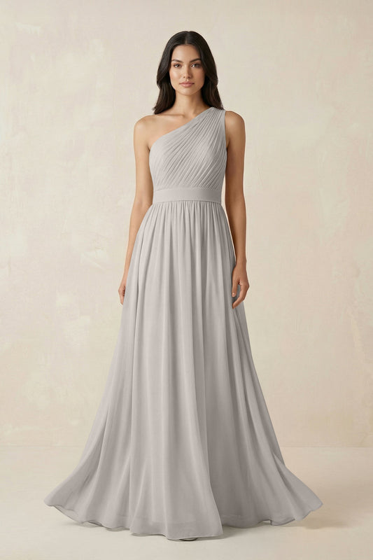 GRAY BRIDESMAID DRESSES