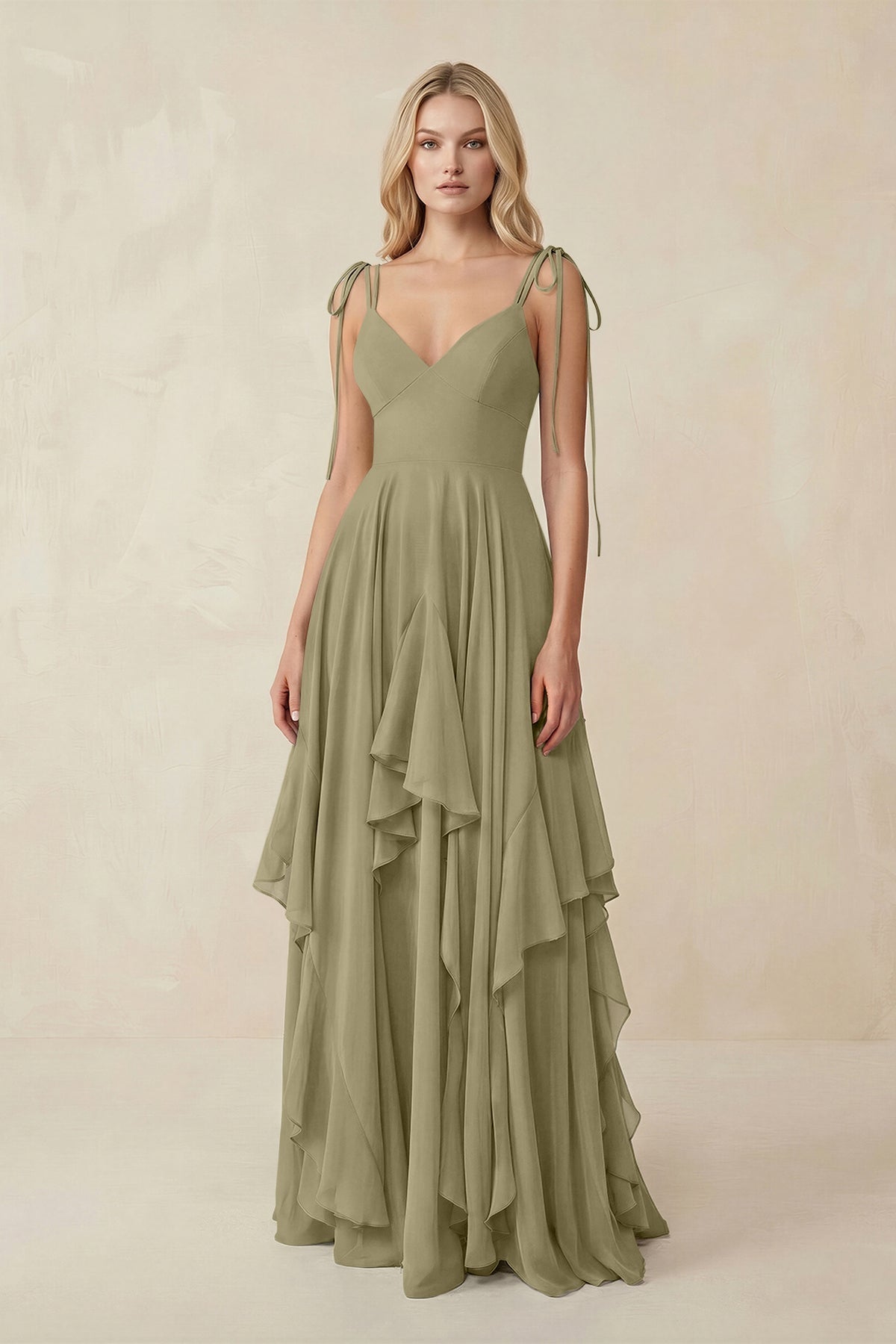 GREEN BRIDESMAID DRESSES - SHE IS ME