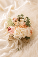 Artificial Silk Rose Peony Wedding Bridal Bouquets - SHE IS ME Accessories