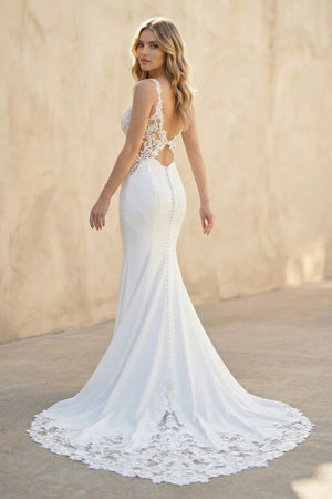 Mermaid Sweetheart Lace Wedding Dress - SHE IS ME Wedding Dresses