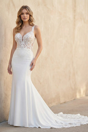 Mermaid Sweetheart Lace Wedding Dress - SHE IS ME Wedding Dresses