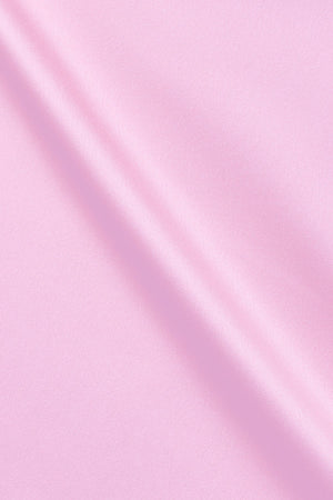 Pink Sheath Sweetheart Satin Short Homecoming Dress with Slit | SHEISME