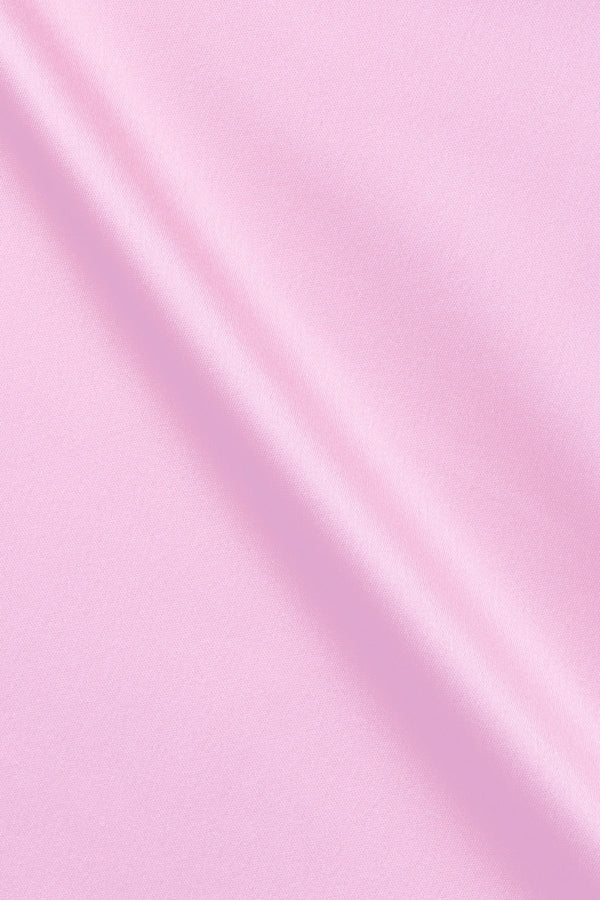 Pink Sheath Sweetheart Satin Short Homecoming Dress with Slit | SHEISME