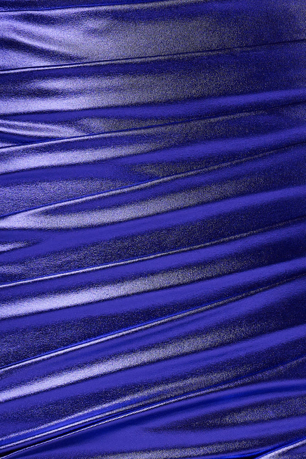 Royal Blue One-Shoulder Ruched Homecoming Dress - SHEISME